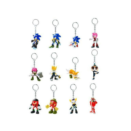 P.m.i. Sonic Figural Keychains - 1 Pack (S1) (Random) (Son8010)