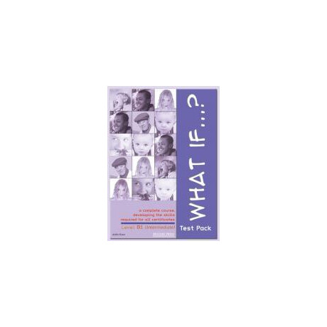 What if b1 Intermediate Test Book +Key