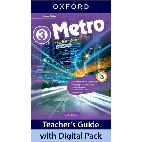 Metro 3 2nd Teacher's Guide (+digital Pack)
