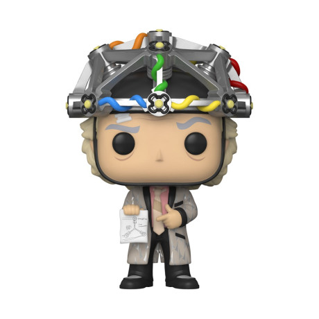 Funko Pop! Movies: Back to the Future s4 - doc With Helmet #959 Vinyl Figure