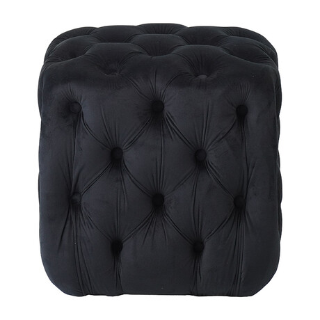 ASTRA ΣΚΑΜΠΟ BLACK VELVET ΥΦΑΣΜΑ 45X45Χ45εκ.