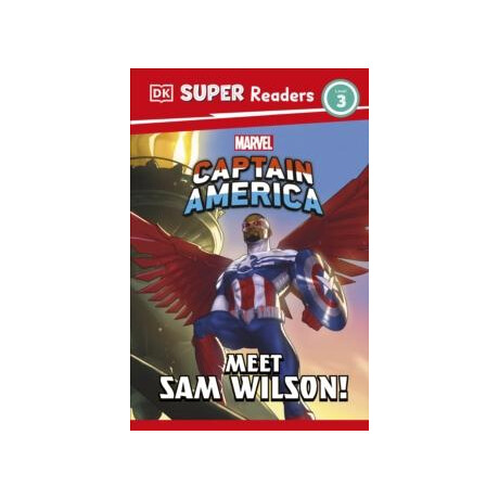 Dk Super Readers Level 3 Marvel Captain America Meet sam Wilson!