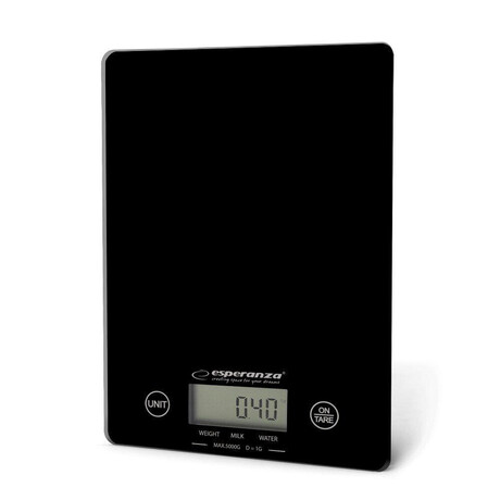 Esperanza Ψηφιακή Ζυγαριά Κουζίνας 1gr/5kg Black (Eks002k) (Espeks002k)