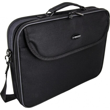 Esperanza Classic Τσάντα Ώμου / Χειρός για Laptop 15.6" σε Μαύρο Χρώμα (Et101) (Espet101)