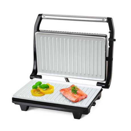 Esperanza Taleggio Τοστιέρα με Κεραμικές Πλάκες για 2 Τοστ 750w Inox (Ekg006) (Espekg006)