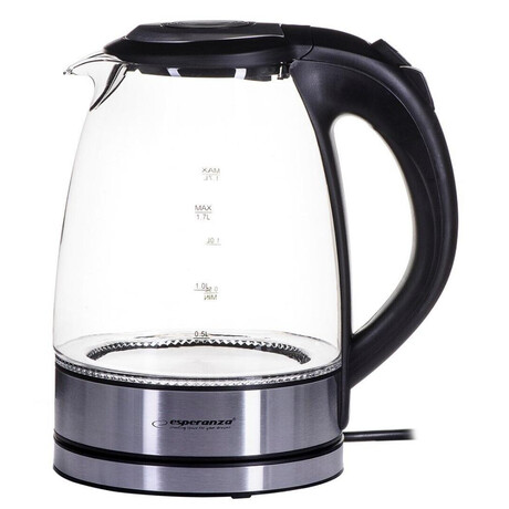 Esperanza Βραστήρας 1.7lt 2200w Μαύρος (Ekk012) (Espekk012)