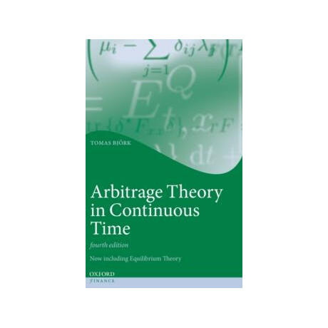 Arbitrage Theory in Continuous Time