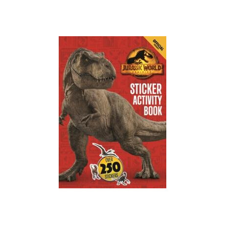 Official Jurassic World Dominion Sticker Activity Book