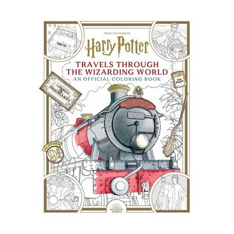 Harry Potter: Travels Through the Wizarding World: an Official Coloring Book