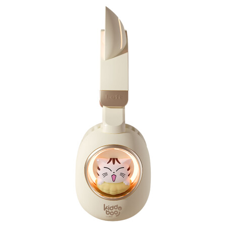 Kiddoboo Delulu Bluetooth Headphones Gold