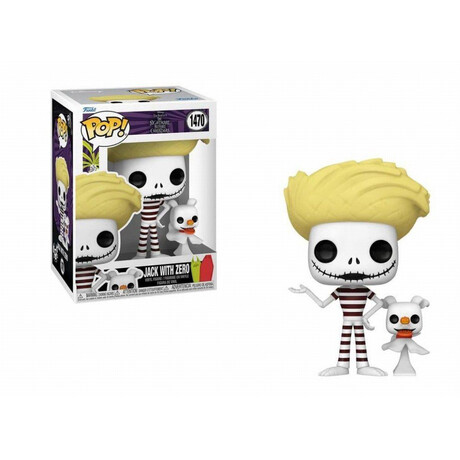 Funko Pop! Disney: the Nightmare Before Christmas - Jack With Zero (Beach) #1470 Vinyl Figure