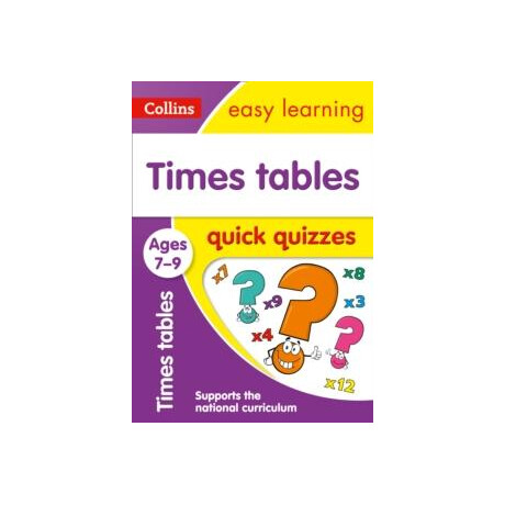 Times Tables Quick Quizzes Ages 7-9