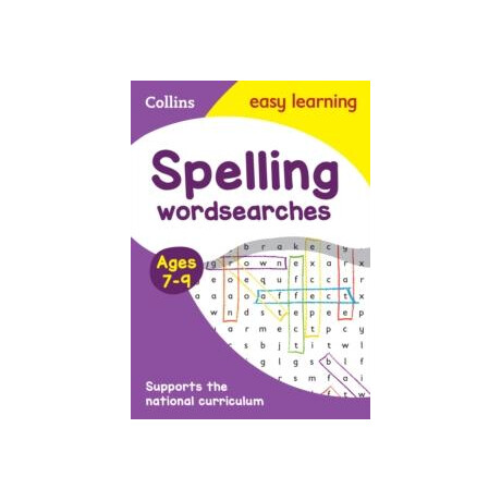 Spelling Word Searches Ages 7-9