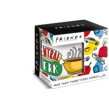 Stor Friends Central Perk  Ceramic mug in Gift box (325ml) (7851)