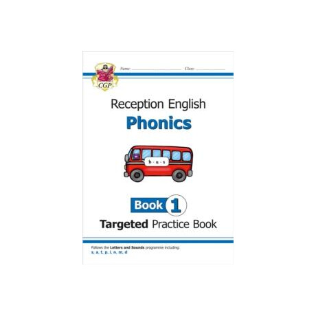 Reception English Phonics Targeted Practice Book - Book 1