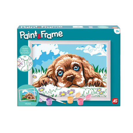 Paint & Frame Ζωγραφίζω Με Αριθμούς Funny Kitties - Cute Bunnies - Loving Puppy - Magic Unicorn Για