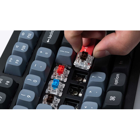 Keychron K10 Pro QMK/VIA (K10P-H1) Wireless Mechanical Keyboard-Red Switch (Hot-Swappable) US Lay
