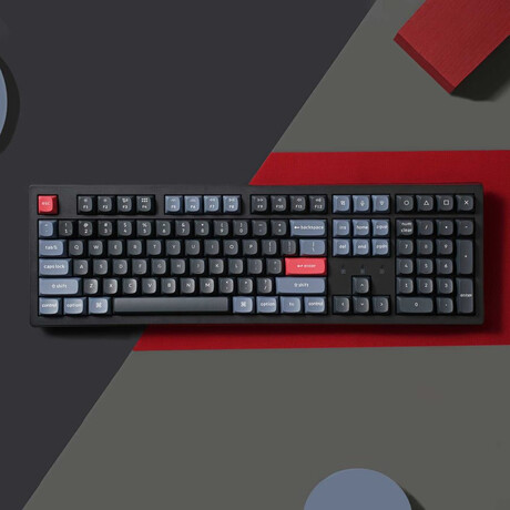 Keychron K10 Pro QMK/VIA (K10P-H1) Wireless Mechanical Keyboard-Red Switch (Hot-Swappable) US Lay