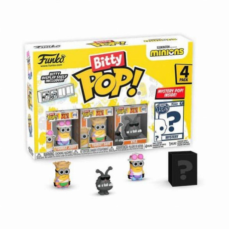 Funko Bitty Pop! 4-Pack: Minions - Tourist Jerry Vinyl Figures