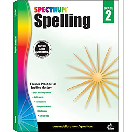 Spectrum Spelling Grade 2