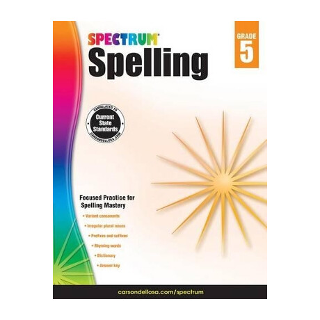 Spectrum Spelling Grade 5