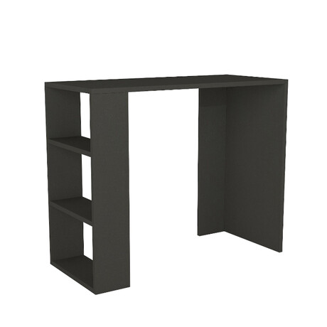 Γραφείο Εργασίας Netenia Megapap Χρώμα Ανθρακί 90x40x74εκ. Γραφείο Εργασίας Netenia Megapap Χρώμα Ανθρακί 90x40x74εκ.