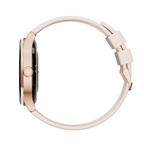 QCY Watch Elite S11 Pink Gold - Small metal 1,19" AMODEL Fashion BT Call IPX8 Waterproof 7Day always