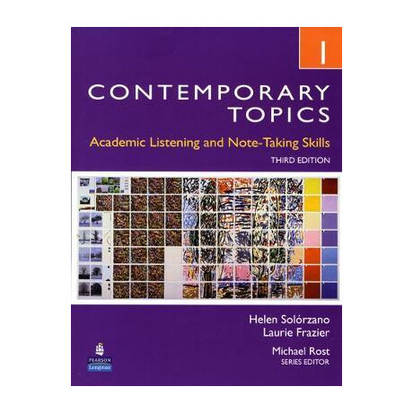 Contemporary Topics 1 : Academic Listening and Note-Taking Skills 3rd ed pb