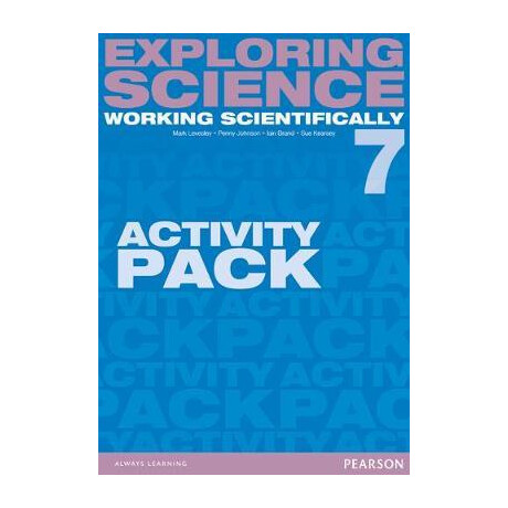 Exploring Science 7 Working Scientifically -Activity Pack