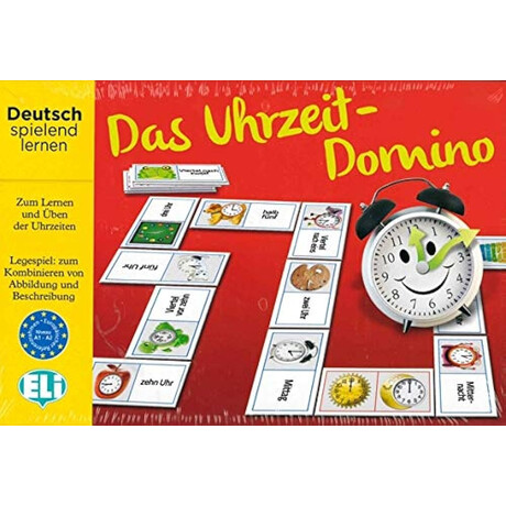 Das Uhrzeit-Domino - new Edition
