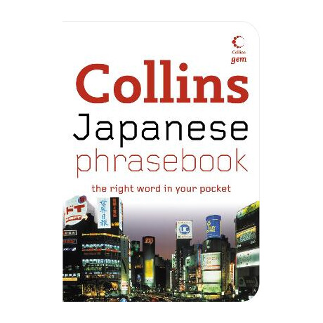 Collins gem : Japanese Phrasebook pb