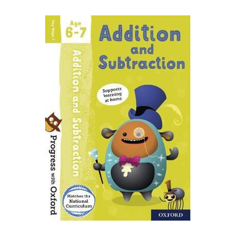 Addition and Subtraction age 6-7 Book/stickers/website Link