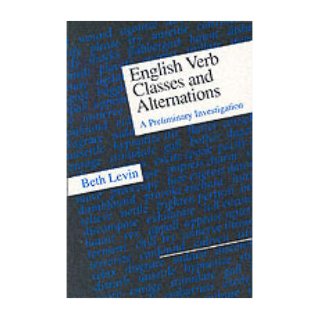 English Verb Classes and Alternations: a Preliminary Investigation pb