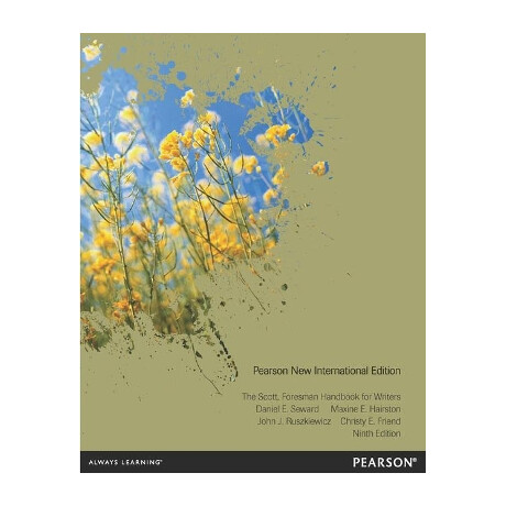 Scott Foresman: the Handbook for Writers