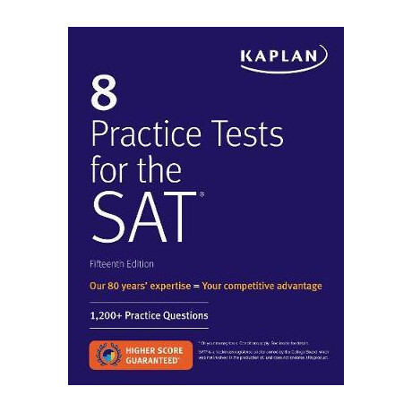 8 Practice Tests for the sat