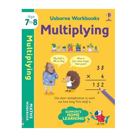Usborne Workbooks Multiplying 7-8 pb