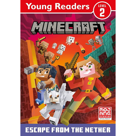 Minecraft Young Readers: Escape From the Nether! pb