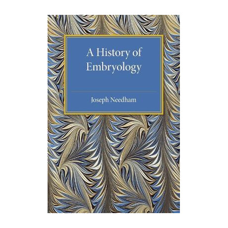 A History of Embryology pb