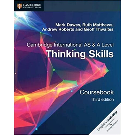Cambridge International as   a Level Thinking Skills Coursebook