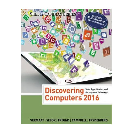 Discovering Computers 2016 (Shelly Cashman)  pb