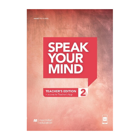 Speak Your Mind 2 Teacher's Book (+teacher's App)