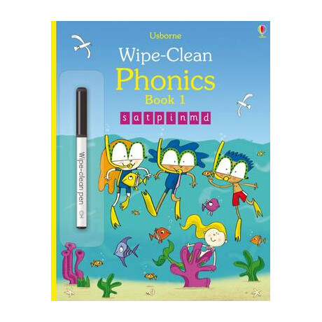 Wipe-Clean Phonics: Book 1  pb