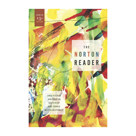 The Norton Reader an Anthology of Nonfiction pb The Norton Reader an Anthology of Nonfiction pb