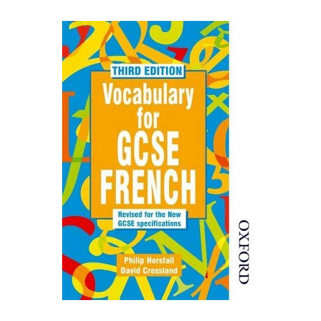 Vocabulary for Gcse French