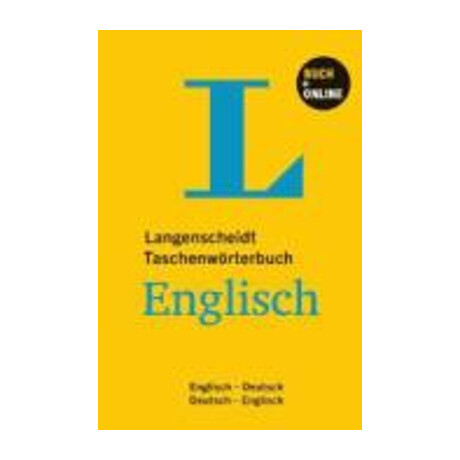 Langenscheidt Taschenworterbuch (+worterbuchapp) Englisch-Deutsch/deutsch-Englisch