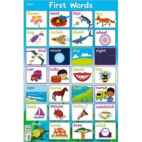 First Phonics (Collins Children’s Poster)