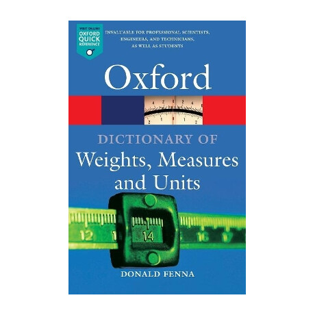 Dictionary of Weights, Measures, and Units