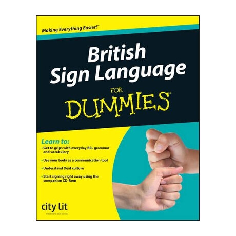 British Sign Language for Dummies pb British Sign Language for Dummies pb