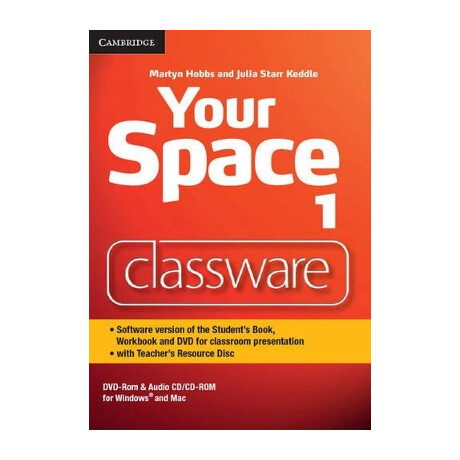 Your Space 1 Classware dvd-rom   Audio Cd/cd-rom