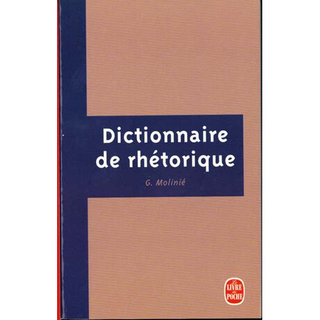 Dictionnaire de Rhetorique pb a Format